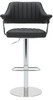 Concorde Signature Real Leather Bar Stool Black
