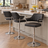 Concorde Signature Real Leather Bar Stool Black