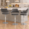 Concorde Signature Real Leather Bar Stool Charcoal