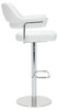 Concorde Signature Real Leather Bar Stool White