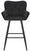 Varenna Bar Stool Black