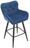 Varenna Bar Stool Blue