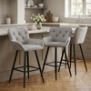 Varenna Bar Stool Grey