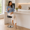 Semplice Bar Stool Black