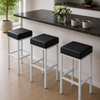 Cube Bar Stool Black