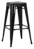 Set of 2 Oslo Bar Stools Black