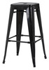 Set of 2 Oslo Bar Stools Black