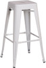 Set of 2 Oslo Bar Stools White