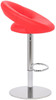 Deluxe Sorrento Kitchen Bar Stool Red