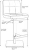 Deluxe Allegro Bar Stool Brown
