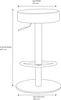 Deluxe Semplice Bar Stool Black