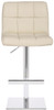 Allegro Signature Real Leather Bar Stool Cream