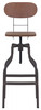 Bolzano Vintage Bar Stool Brown