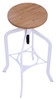 Trento Vintage Bar Stool White