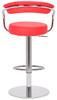 Deluxe Zenith Bar Stool Red