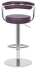 Deluxe Zenith Bar Stool Purple