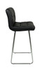Allegro Fixed Height Curved Bar Stools Black