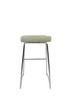 Baceno Fixed Height Curved Bar Stools Cream