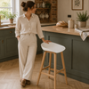 White Equator Bar Stool