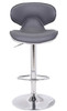 Carcaso Bar Stool Charcoal Grey