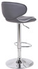 Carcaso Bar Stool Charcoal Grey