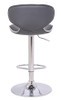 Carcaso Bar Stool Charcoal Grey