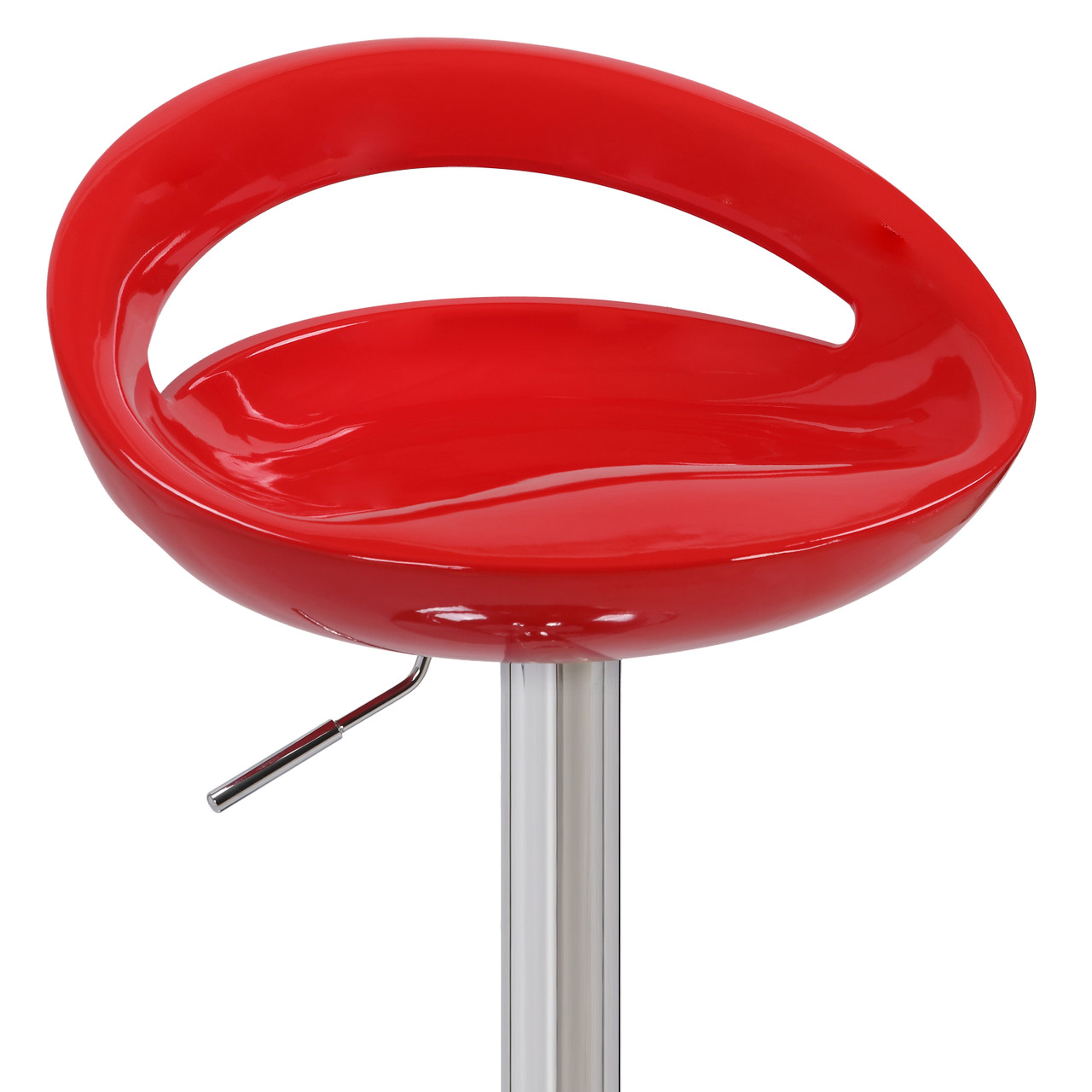BIG RED Torin TRP6185 Barhocker – Drehbar, Verchromt, Belastbar Bis 113 Kg, Sitz Ø 36,8 Cm