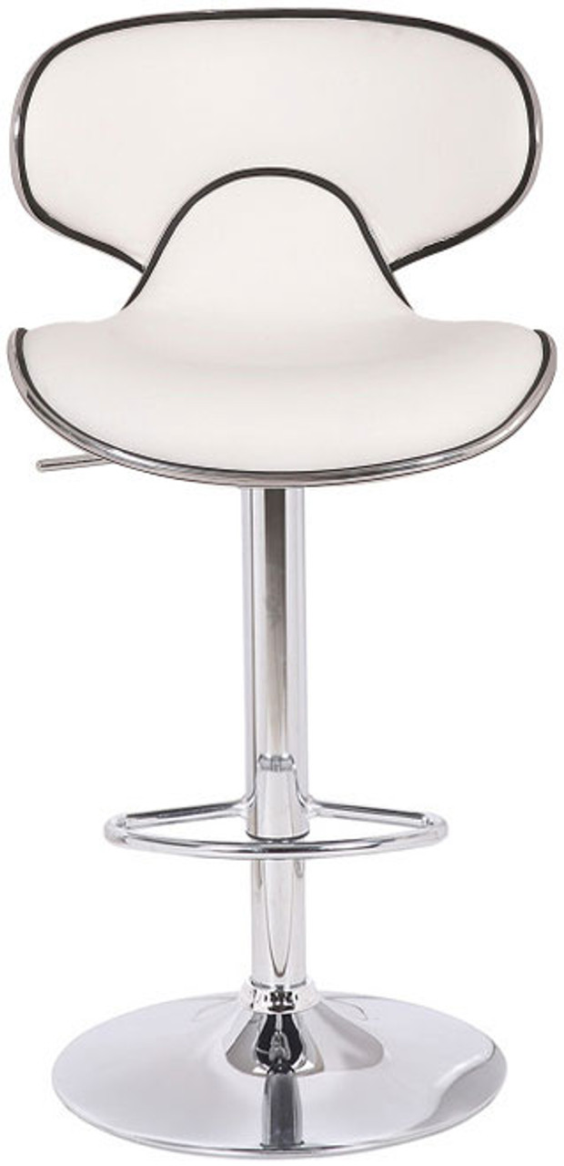 Carcaso Kitchen Stool White Breakfast Bar Stools