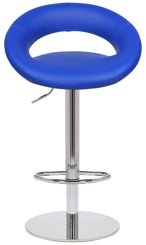 Deluxe Sorrento Kitchen Bar Stool Blue Modern Design