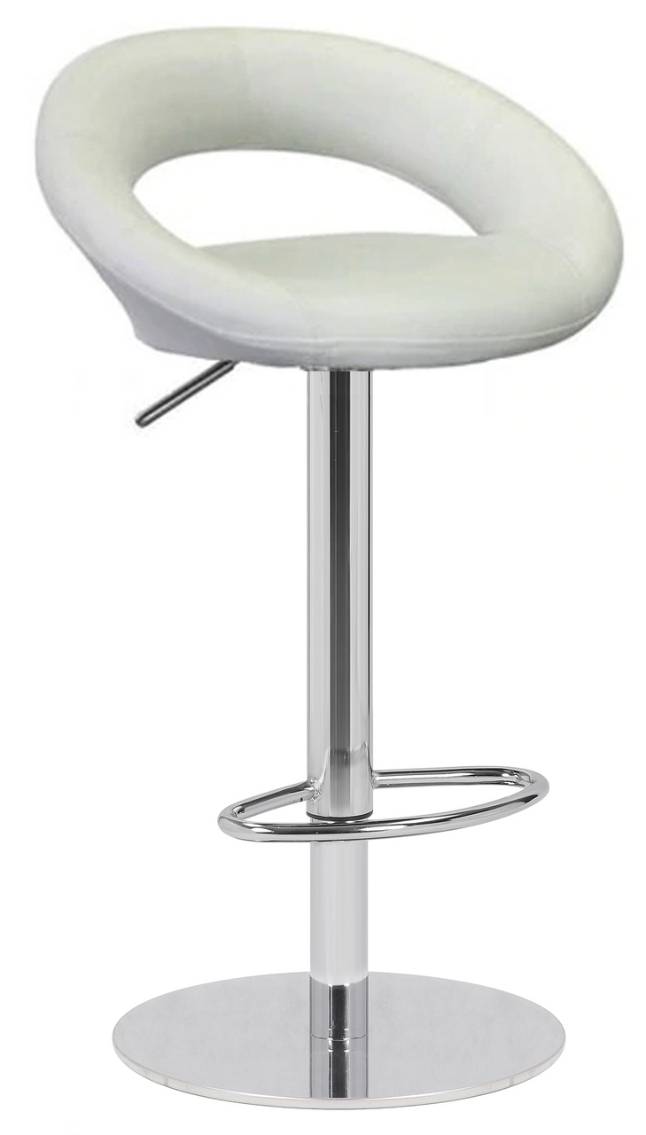 white leather bar stools for sale