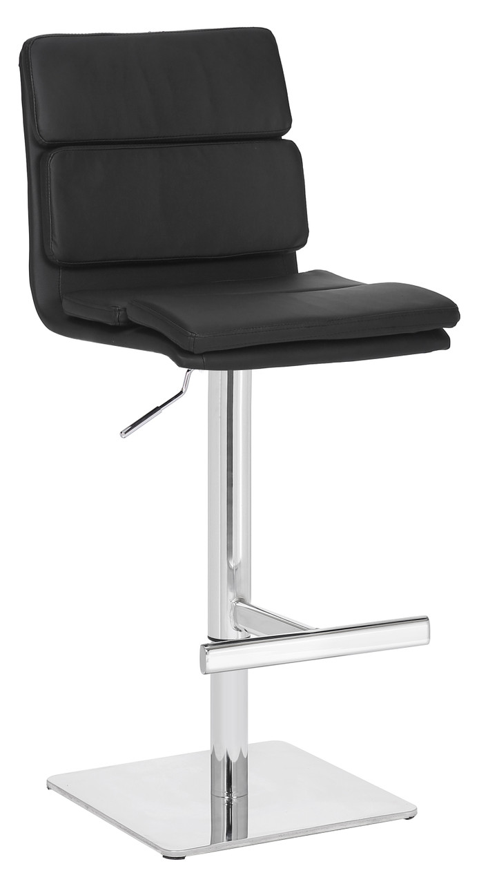 Deluxe Moderno Kitchen Bar Stool Black Kitchen Bar Stools Simply