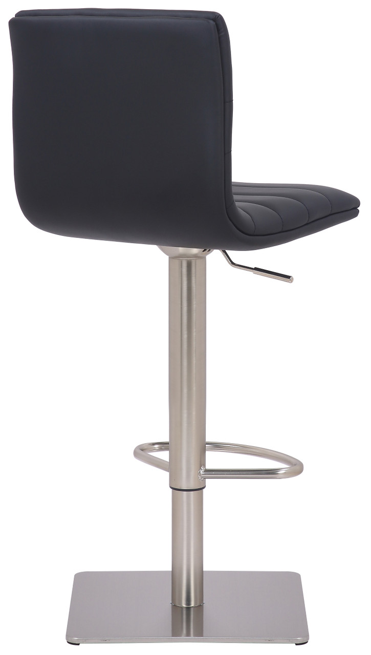 square seat swivel counter stool