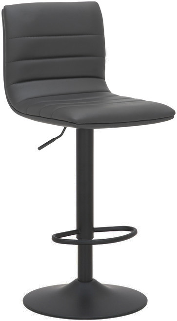 Aldo Bar Stool Black with Black Frame
