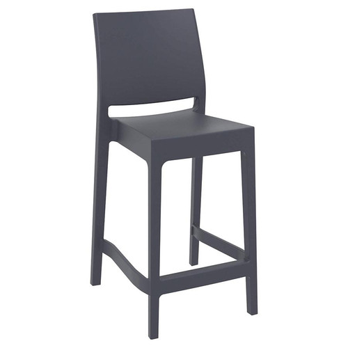 Maya 65 Bar Stool Dark Grey Maya 65 Bar Stool Dark Grey