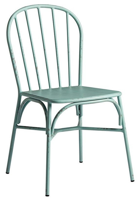 Denver Side Chair Retro Light Blue