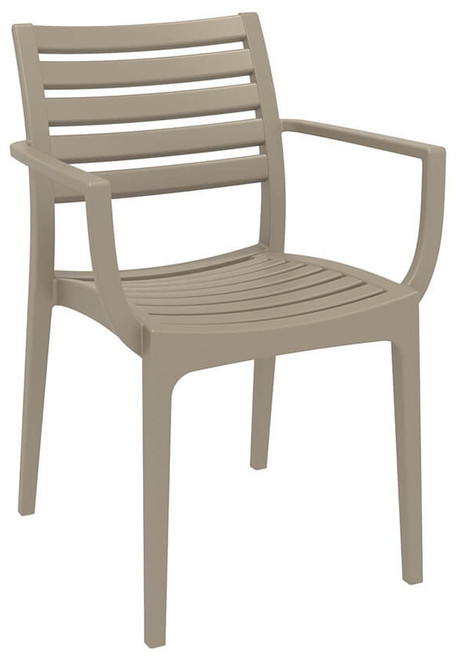 Artemis Arm Chair Taupe