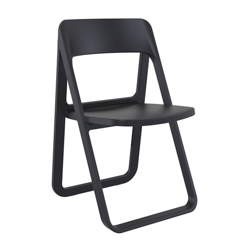 Dream Folding Chair Black Dream Folding Chair Black