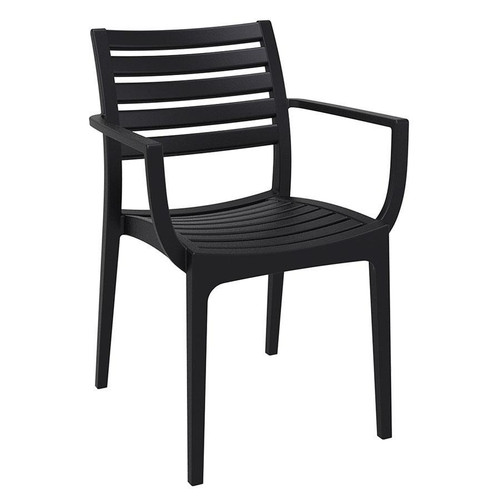 Artemis Arm Chair Black Artemis Arm Chair Black