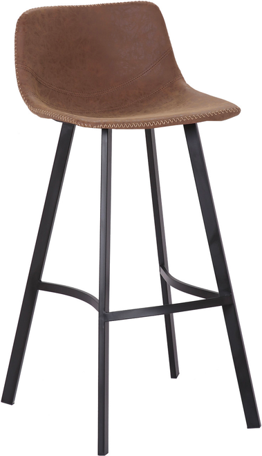 Antico Tall Bistro Bar Stool Brown Antico Tall Bistro Bar Stool Brown