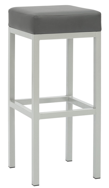 Cube Bar Stool Charcoal