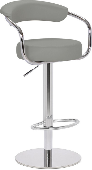 Deluxe Zenith Bar Stool Slate Grey Deluxe Zenith Bar Stool Slate Grey