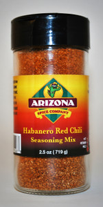 Habanero Red Chile Seasoning Mix (HOT)