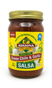 Hatch NM Roasted Green Chile and Garlic.  Yum!  Dip, marinade and burger topper.  This one is so tasty you will want more than one!