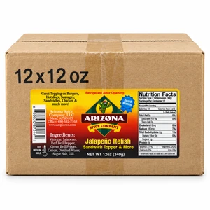Jalapeno Relish 12 count 12 oz