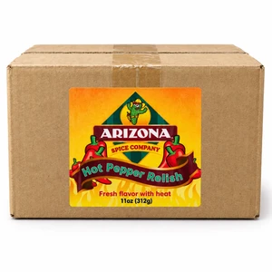 12 oz 12ct hot pepper relish 