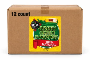 Hatch Green Chile Powder (HOT) case