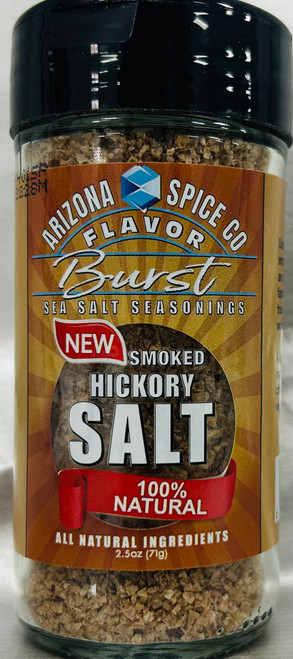 Hickory Smoked Sea Salt (SMOKED)