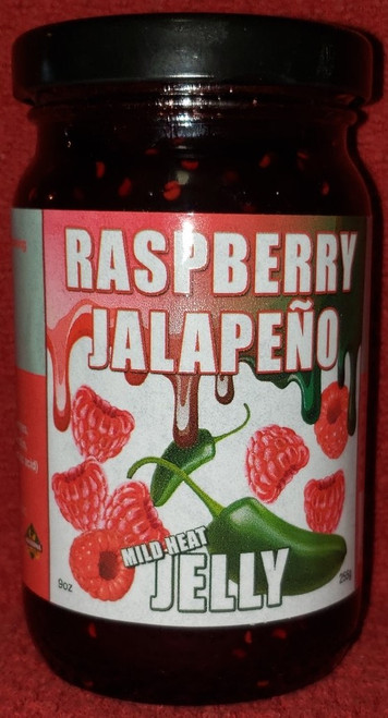 Raspberry Jalapeno Jelly (MEDIUM)