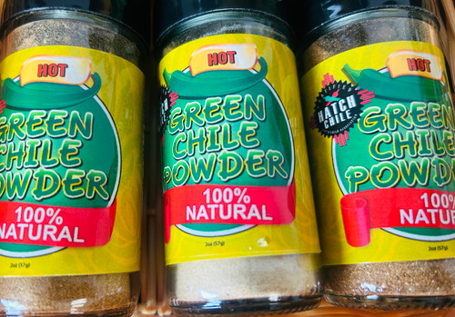 Hatch Green Chile Powder (HOT) case