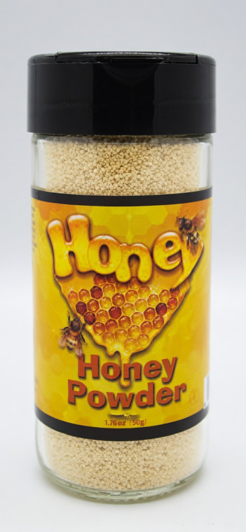 Concentrated Sweetness.   Use in place of sugar for tea, cereal, baking..... and more.   Sprinkle on that ham or corn bread!   Great natural flavor of dehydrated honey.